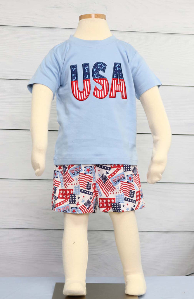 Baby Boy 4th of July Outfit