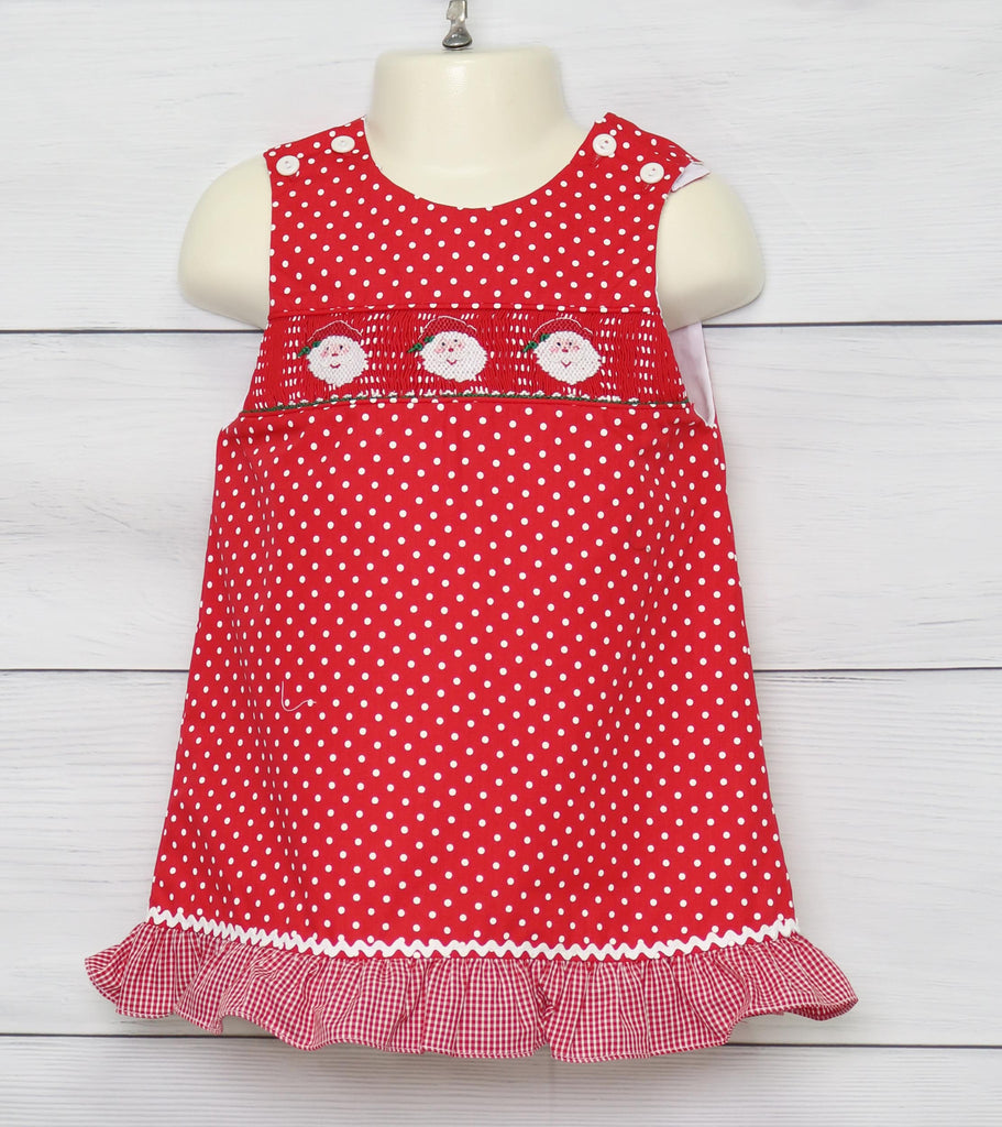 Smocked Christmas Dress, Smocked Dresses for Toddlers  412233 -BB031