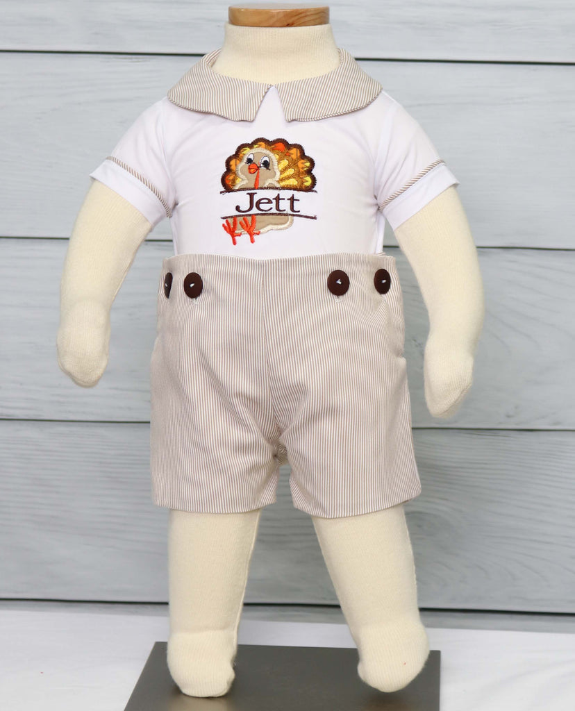Baby Boy Thanksgiving Outfit