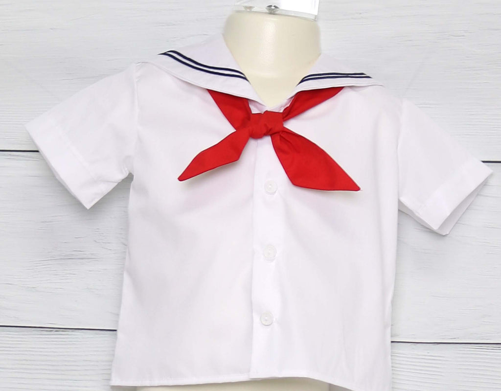 Sailor Shirt, Nautical Shirt, Sailor Clothing, Zuli Kids 291970