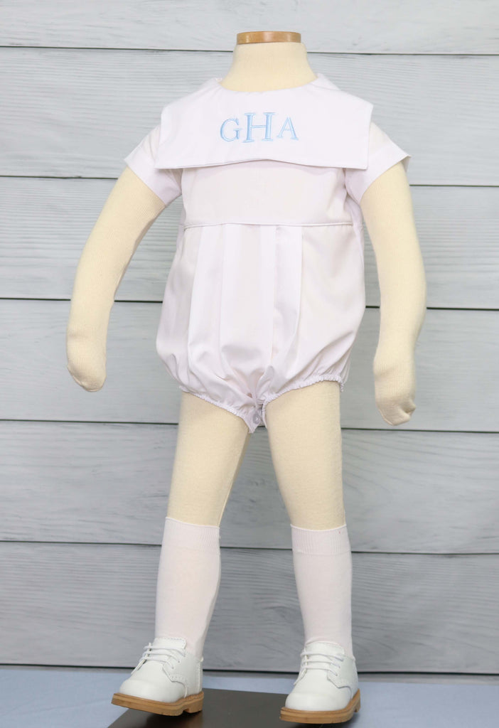Cute Baptism Outfit for Twin Boys