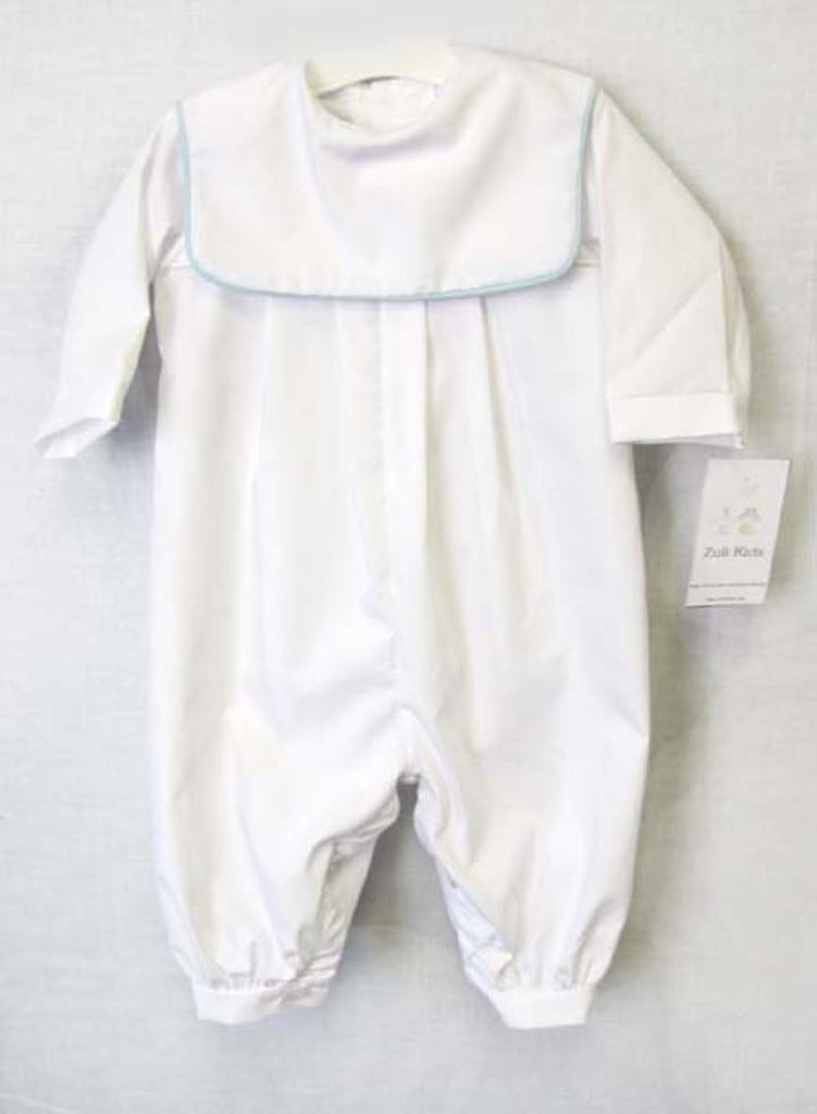 Infant boy baptism outfit