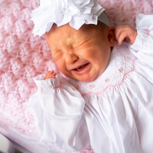 Baby Girl Baptism Dress, Baby Girl Christening Dress, Zuli Kids 412859-CC010