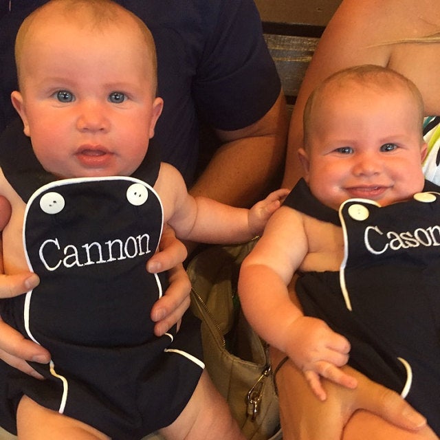 Twin Babies Birthday Outfits