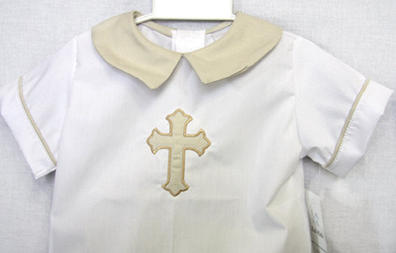 Toddler Boy Christening Outfit, Baptism Boy Outfit, Zuli Kids 292628