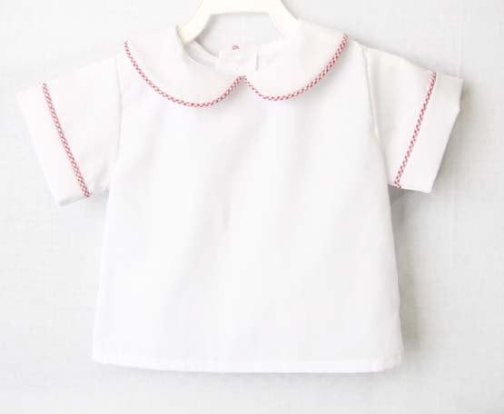 Toddler White Long Sleeve Shirt