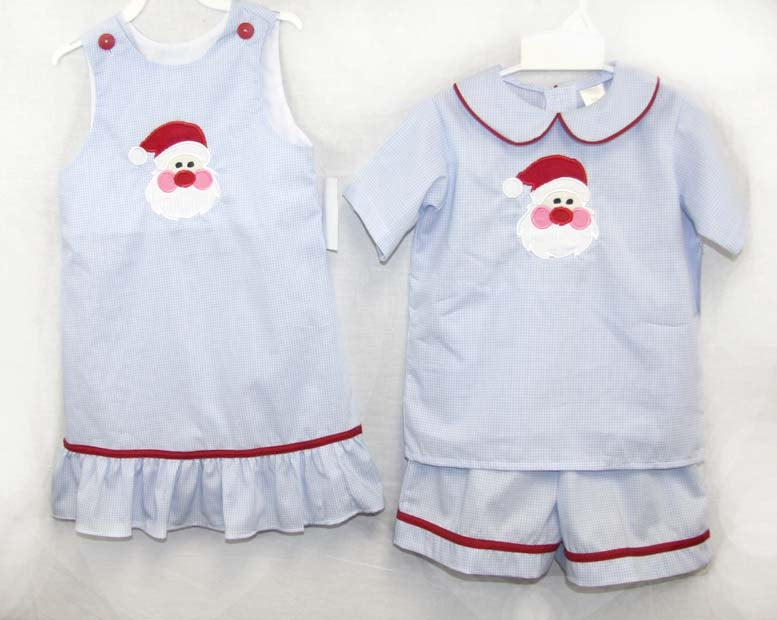matching Christmas Outfits for Siblings
