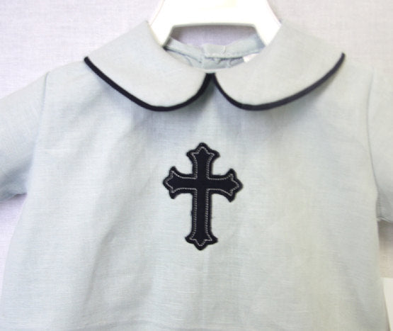 Baby Boy Baptism Outfit, Boys Christening Outfit, Zuli Kids 292680
