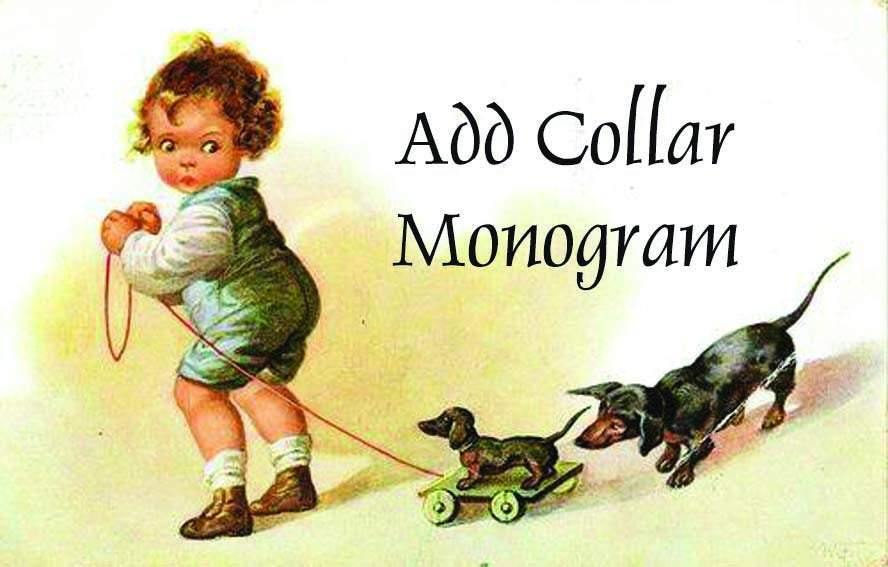 Add Collar Monogram -----------------WE CAN NOT Add collar monogram to smocked items as they are already made! - Zuli Kids2