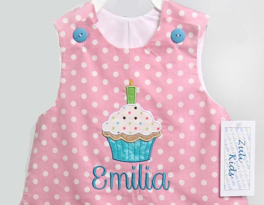 One Year Old Girl Birthday Outfit