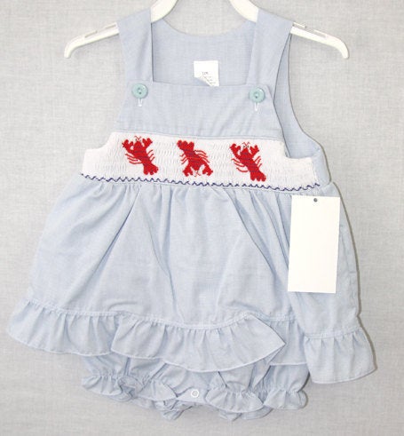 Smocked outfits, smocked baby clothes