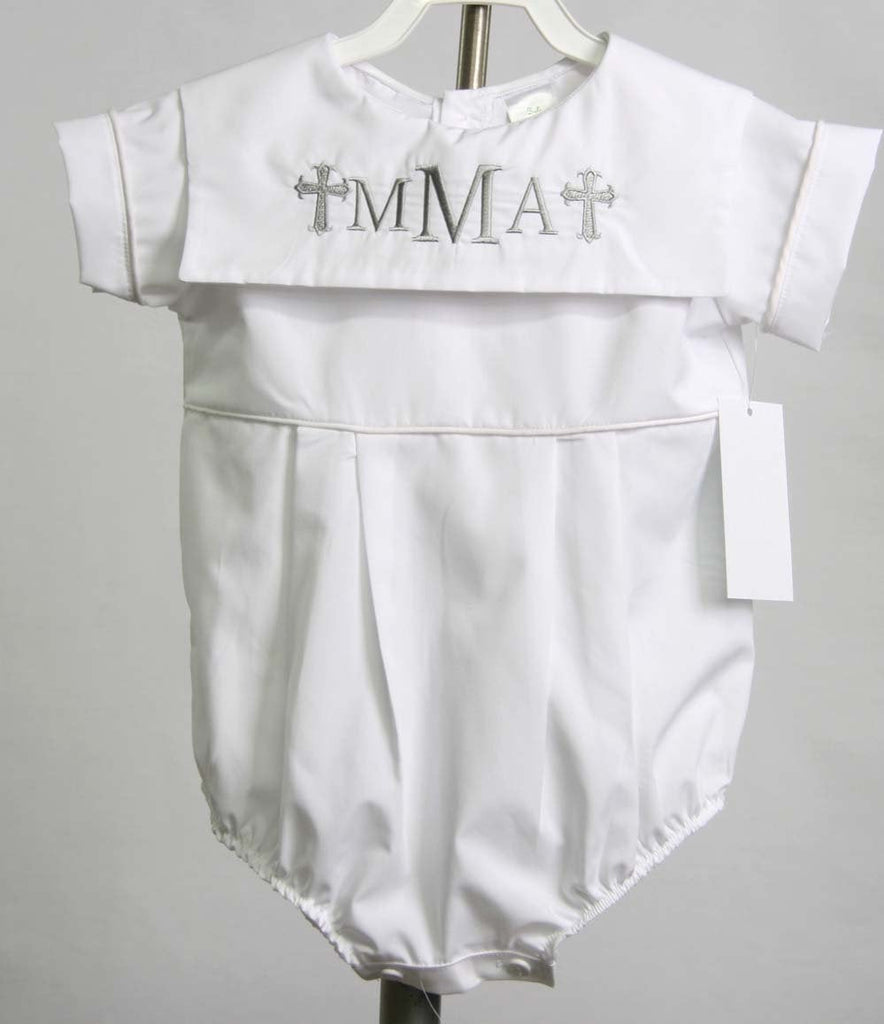 Infant boy christening outfit