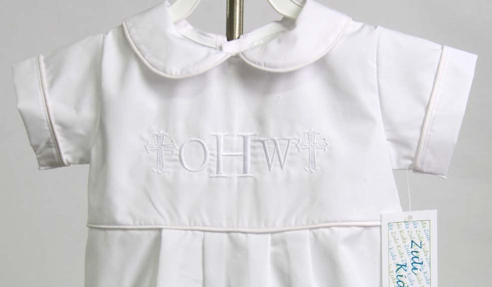 Toddler Boy Baptism Outfit 