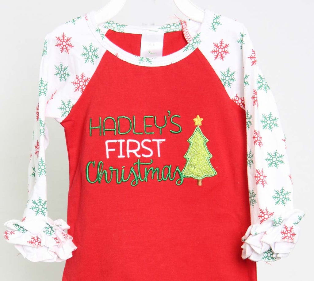 Infant Girl Christmas Outfit