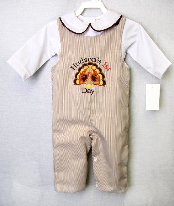 Baby boy Thanksgiving outfit
