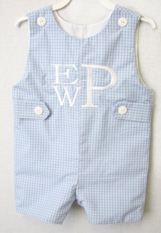 Monogrammed Baby Boy Clothes