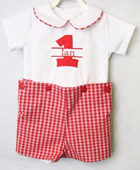 Baby First Birthday Outfit Boy