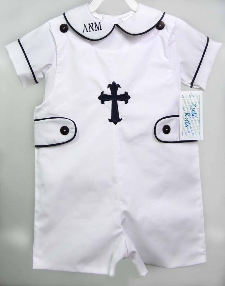 Infant Boy Baptism Outfit