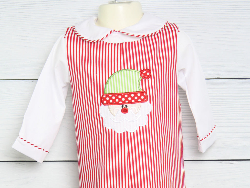Baby's first christmas outfit for newborn boy