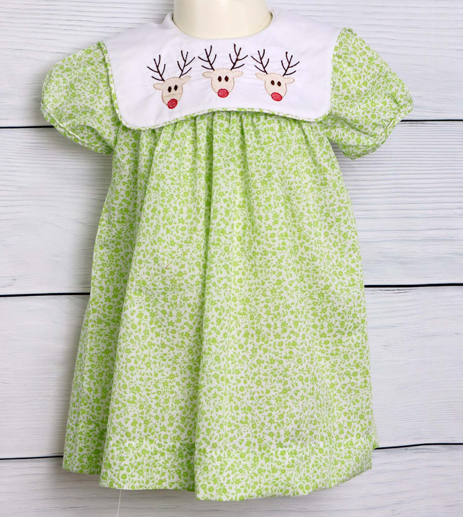 First Christmas Dress for Baby Girl
