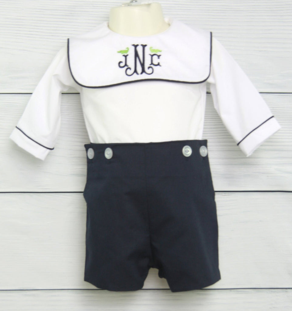 Boys baptism outfit