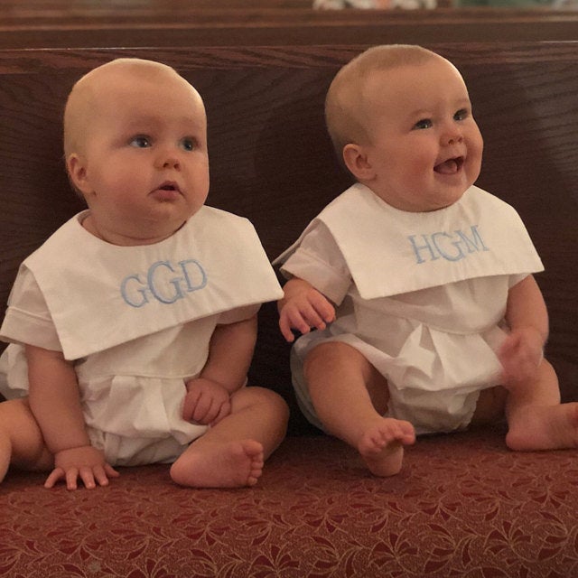 Twin Baptism Outfits