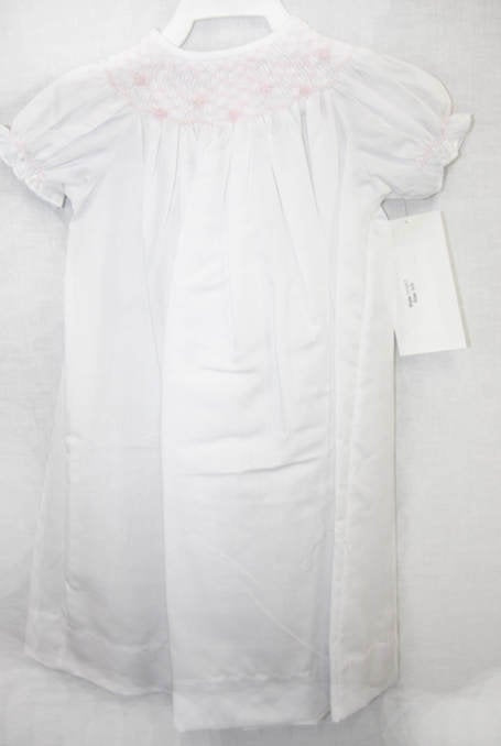 White baptism dress