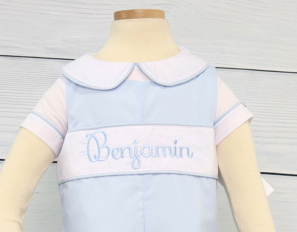 personalized baby boy baptism outfit