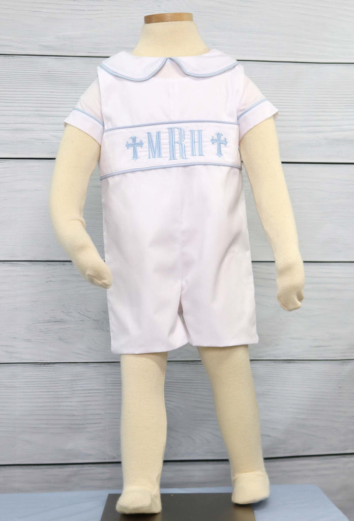 Baby boy dedication outfit