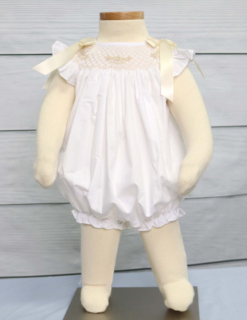 Baby girl baptism outfit