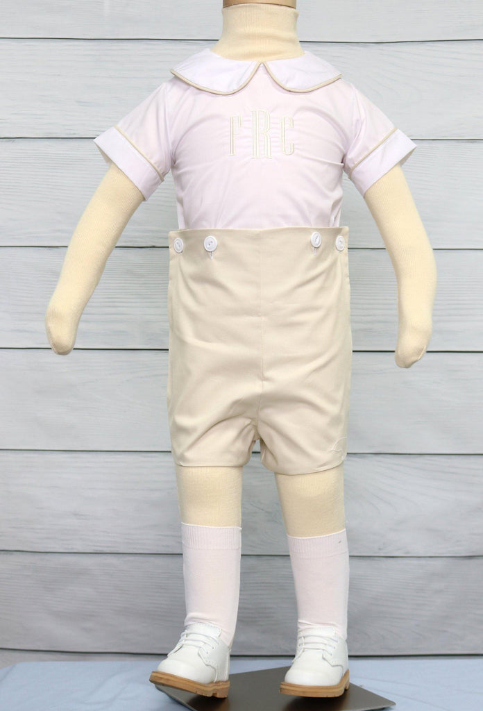 Ring Bearer Outfit for Wedding, Wedding Boy Suit, Baby Boy Rompers 293173 - Zuli Kids2