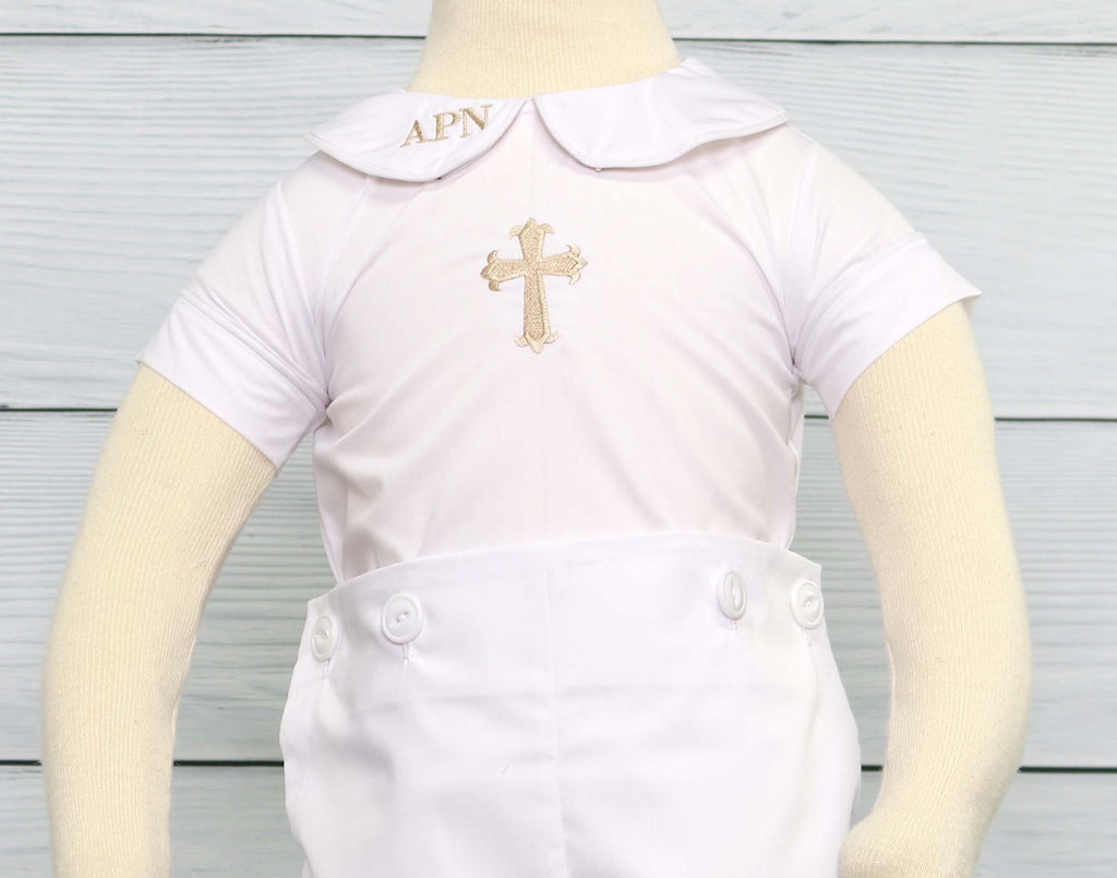 Toddler Boy baptism outfit