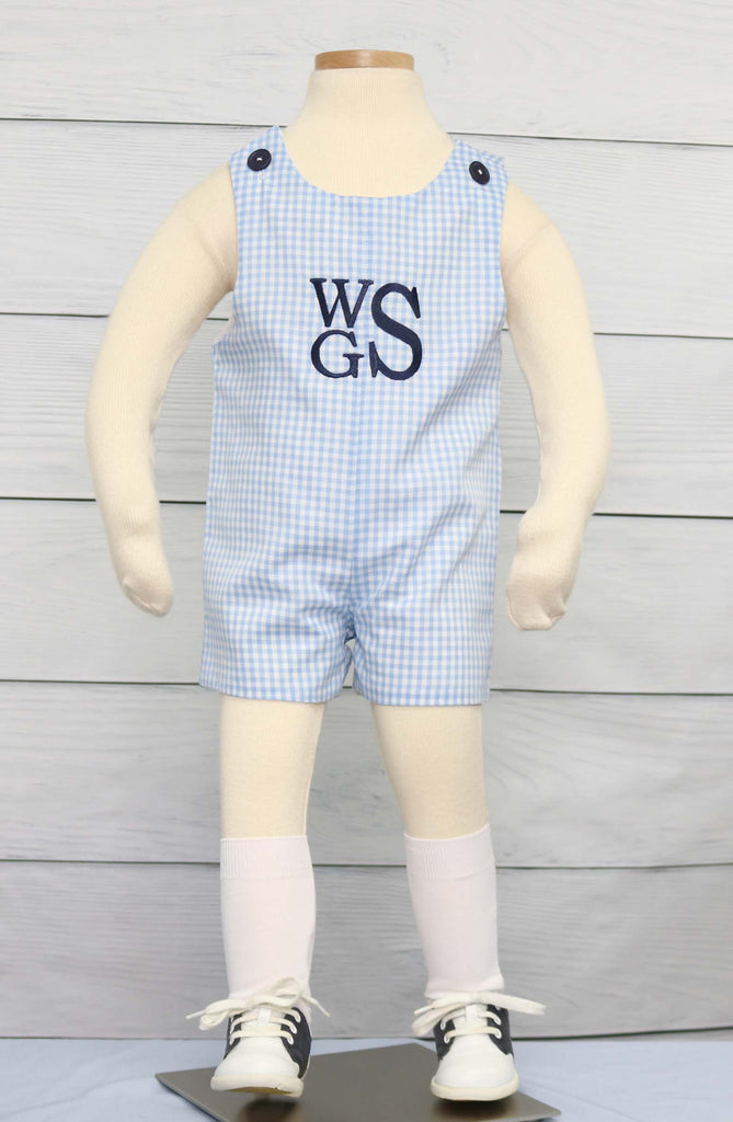 monogrammed baby boy clothes