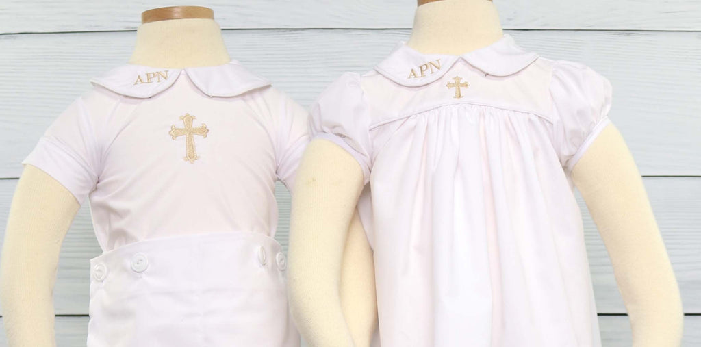 Baby Girl Christening Dress, Baby Girl Baptism Dress, Zuli Kids 292611