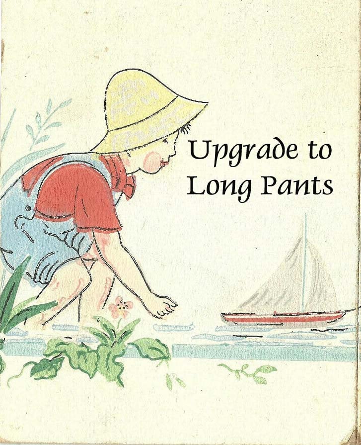 Upgrade to Long Pants, Make your Shortall a longall