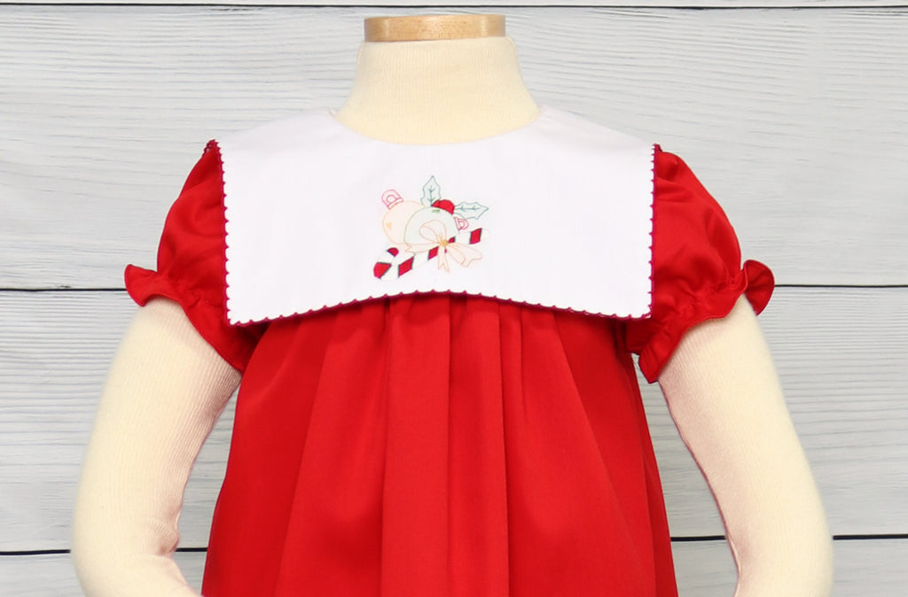 Baby Girl Christmas Dress, Matching Christmas Outfits for Siblings, Zui Kids 412877 - DD250