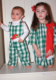 Matching Christmas Outfits for Siblings