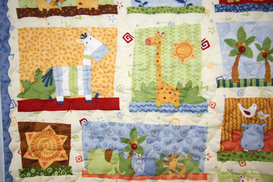 Baby Quilt, Baby Boy Quilt, Handmade Quilt, Zuli Kids 292090 CC075