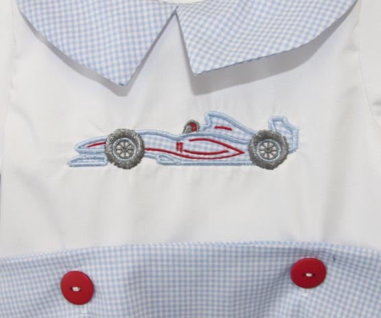 Baby Boy Race Car Outfit