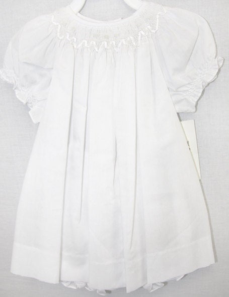 Baby girl baptism dress, baby girl white christening dress
