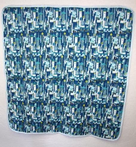 Baby Blanket, Baby Quilt, Baby Quilts, Crib Quilt - Boy Crib Quilt - Castle - Baby Crib Quilts 292177 CC075 - Zuli Kids2