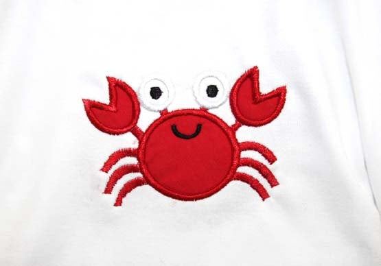 Crab Baby Clothes, Crab Birthday